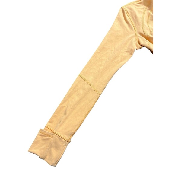 Lululemon Jacket Women Sz 10 Pale Orange Define Full Zip Mock Neck Athleisure - Picture 13 of 16